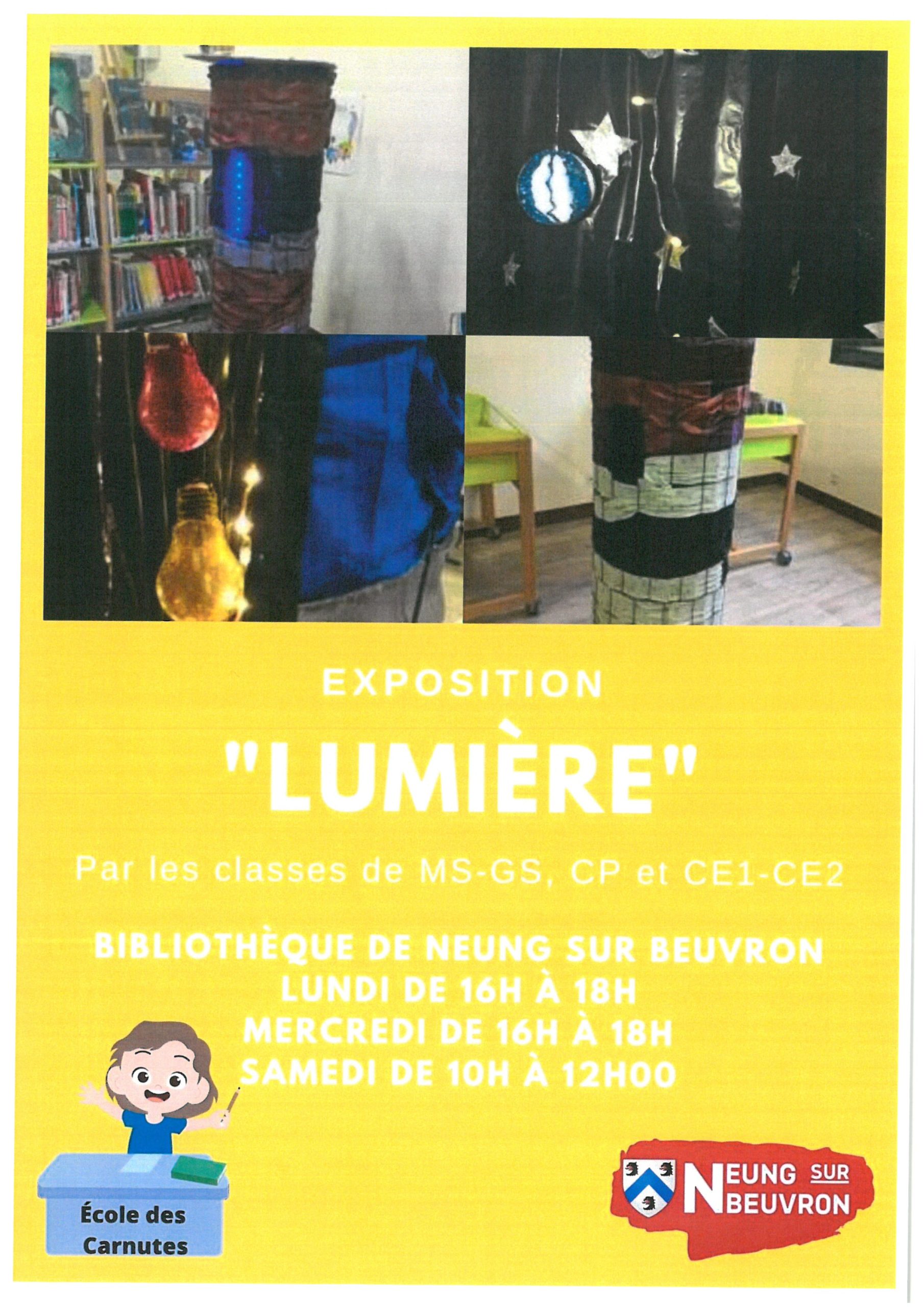 Exposition Lumiere Bibliotheque Neung Sur Beuvron Site Officiel